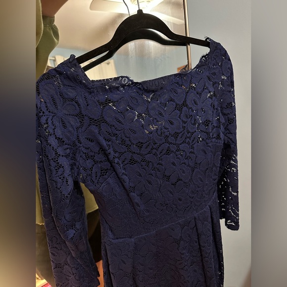 MissMay Retro Gorgeous City- Navy Cocktail Dress - Picture 2 of 3